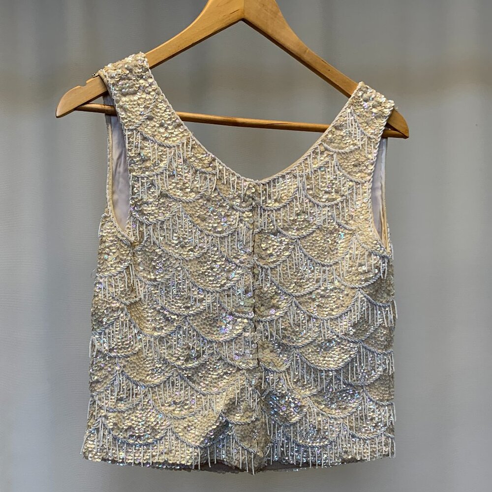 Vintage Beaded Top